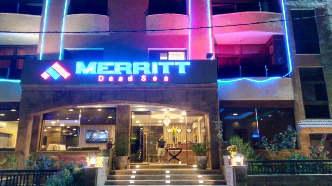 Hotel مشروع ميريت البحر الميت السكني العائلي Sweimeh Exterior foto